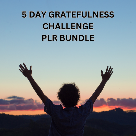 5 Day Gratefulness Challenge PLR Bundle